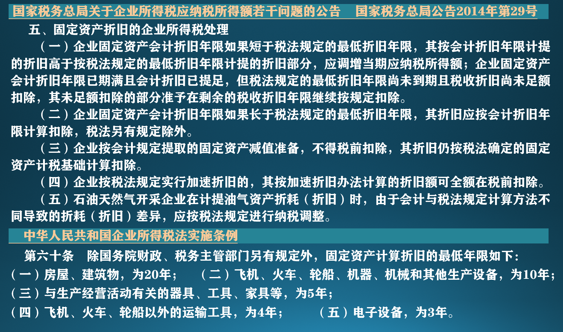 折旧年限的最新规定,最新折旧期限政策解读