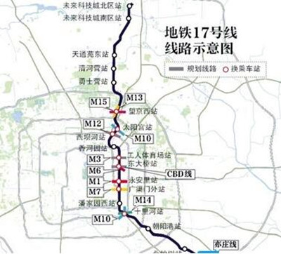 地铁17号线最新线路图,17号线地铁最新路线图揭晓