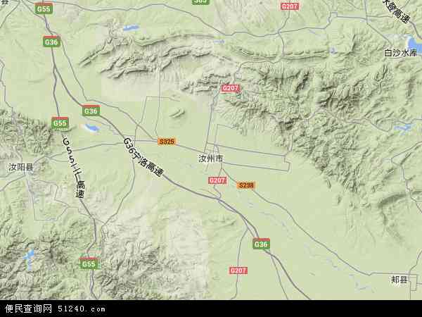 最新汝州地图,全新出炉的汝州立体地图，全景呈现。